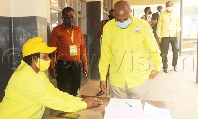 Rugunda hails NRM for well-orgainsed party elections Rugunda hails NRM for well-orgainsed party elections