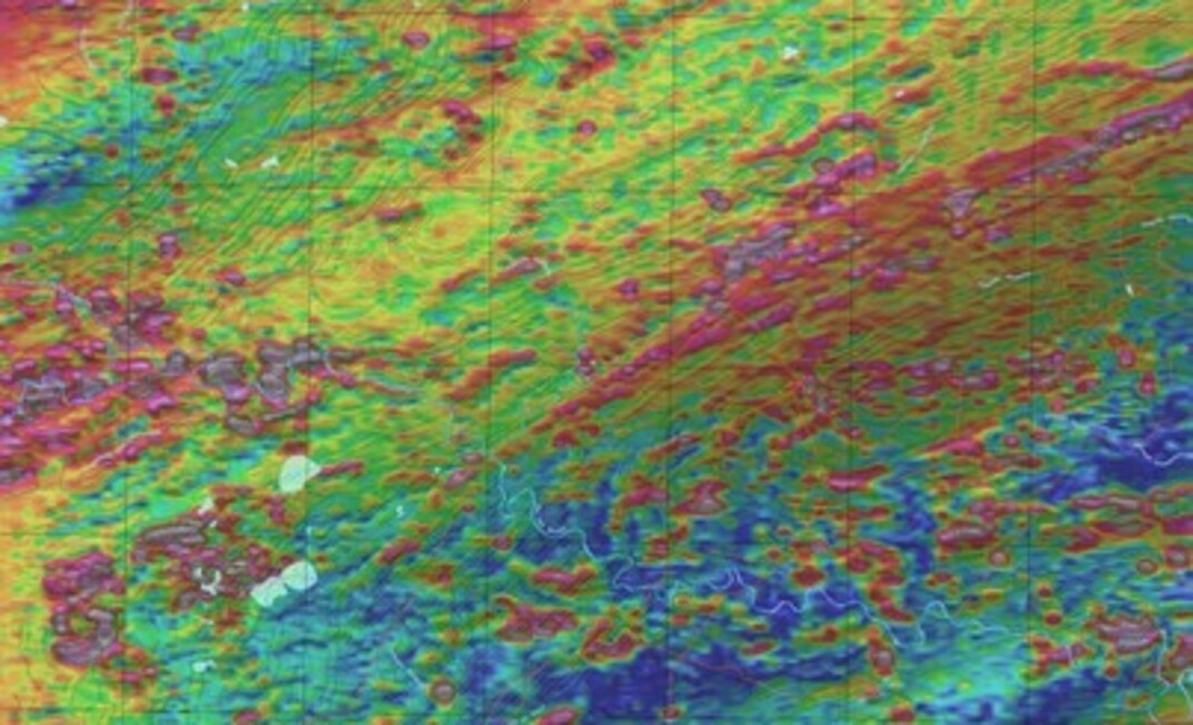 Mapa do SGB com potencial mineral em Goiás/Reprodução