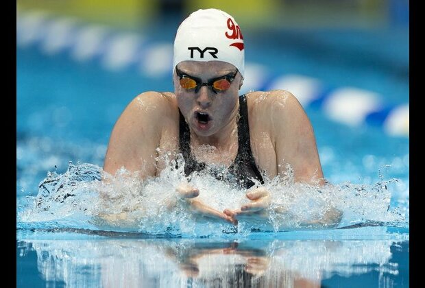 Swimmer Lilly King gets a pre-Olympics ring