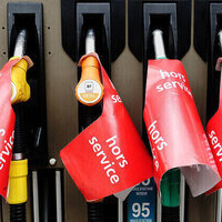 French face shortages at the pump