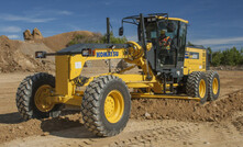 The new Komatsu GD655-6 motor grader