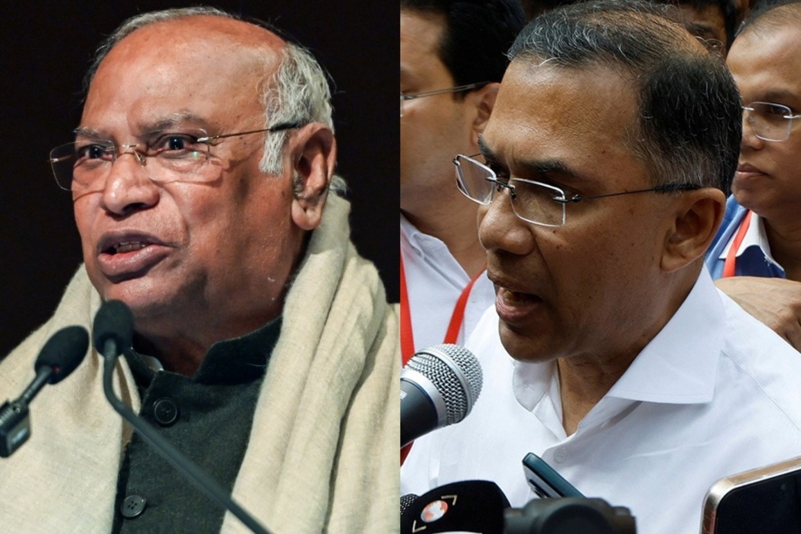 "...Inclusive Bangladesh to have full support of Indians": Mallikarjun Kharge congratulates Tarique Rahman after BNP's projected win in Bangladesh polls