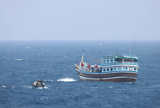 INS Tarkash assists Iranian Dhow in Indian Ocean rescue mission