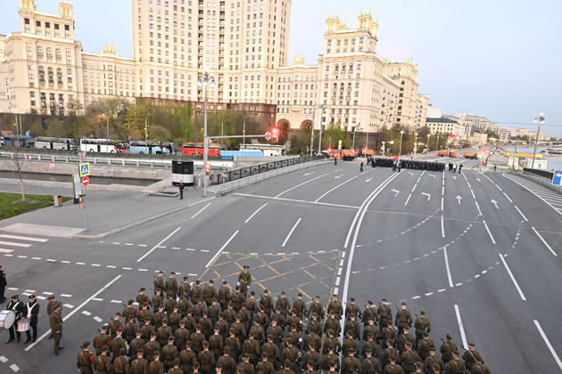RUSSIA-MOSCOW-VICTORY DAY PARADE-REHEARSAL