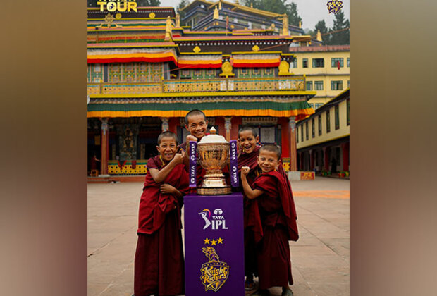 KKR's IPL 2024 Trophy Tour makes historic first visit to Gangtok