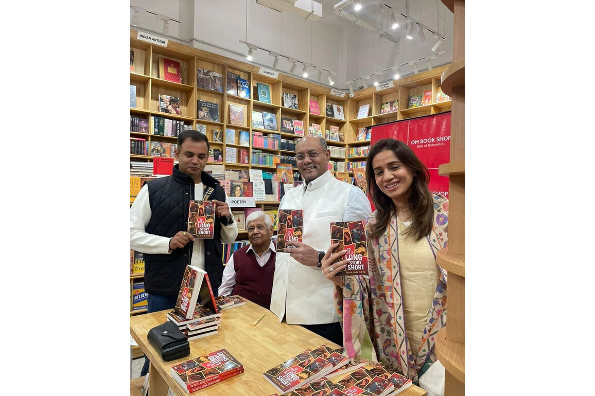 Former International Banker Ranjan Sen Makes His Literary Debut with To Cut A Long Story Short