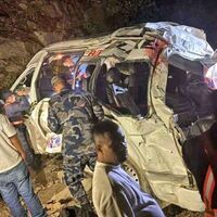7 Indian pilgrims die as bus skids off road into ravine in Nepal