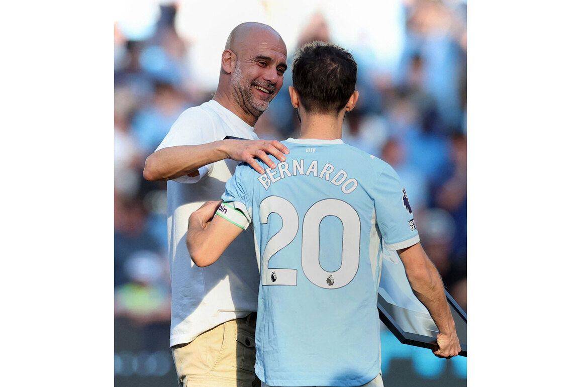 Bernardo Silva calls Pep Guardiola "Father of football", hails him as "GOAT" after Man City farewell