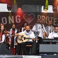 Political cracks mar Eurovision song contest's 70th anniversary