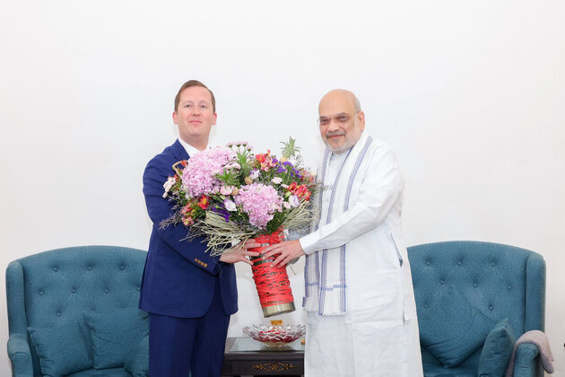 Amit Shah meets US Ambassador Sergio Gor, focusing on deepening security cooperation
