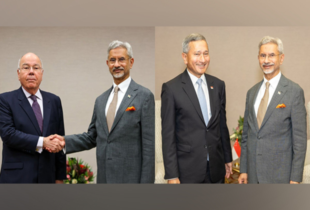 EAM Jaishankar meets counterparts from Singapore, Brazil on sidelines of G20 Foreign Ministers' Meeting in Johannesburg