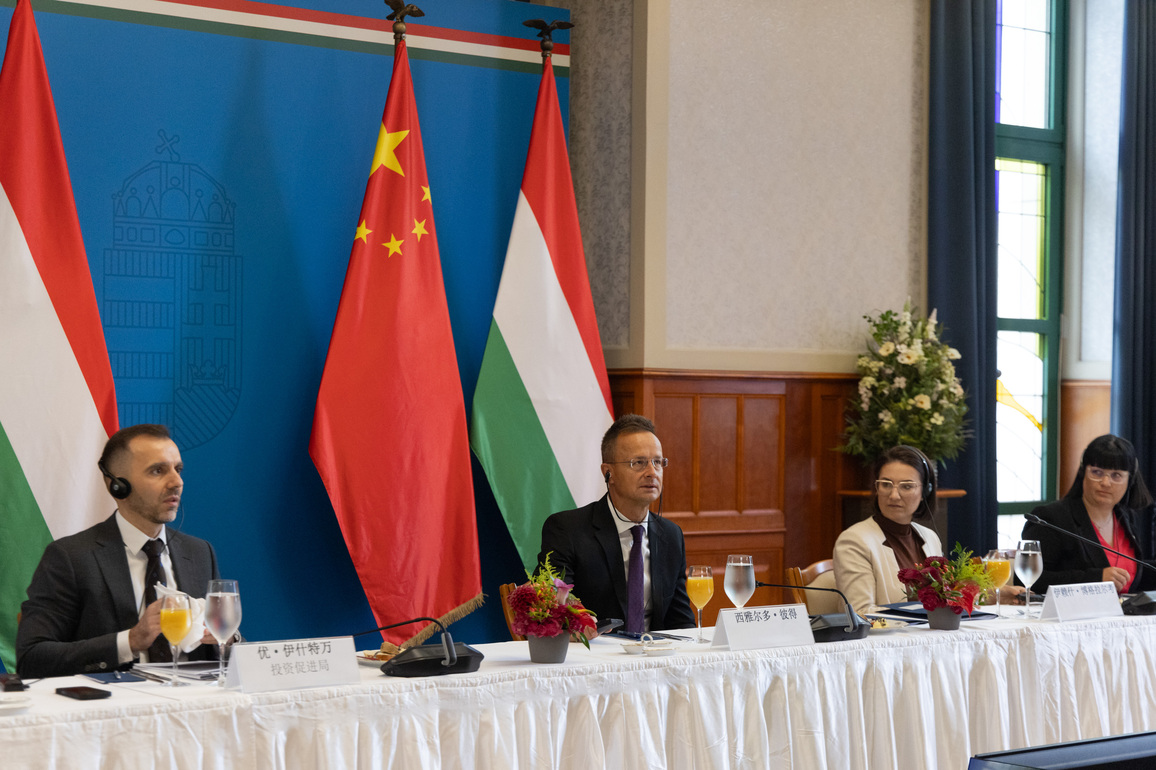 HUNGARY-BUDAPEST-BREAKFAST MEETING-CHINESE COMPANY