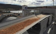  Boorara ore being processed through the Lakewood mill