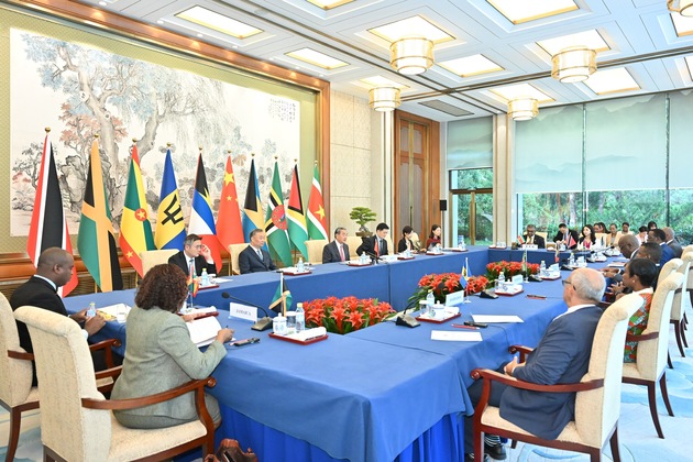 CHINA-BEIJING-WANG YI-CARIBBEAN COUNTRIES-MEETING (CN)