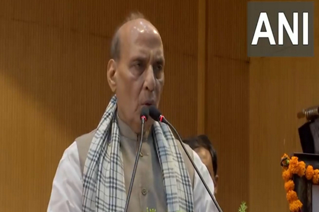 "Writing new story of development": Rajnath Singh hails CM Yogi Adityanath for law and order in UP