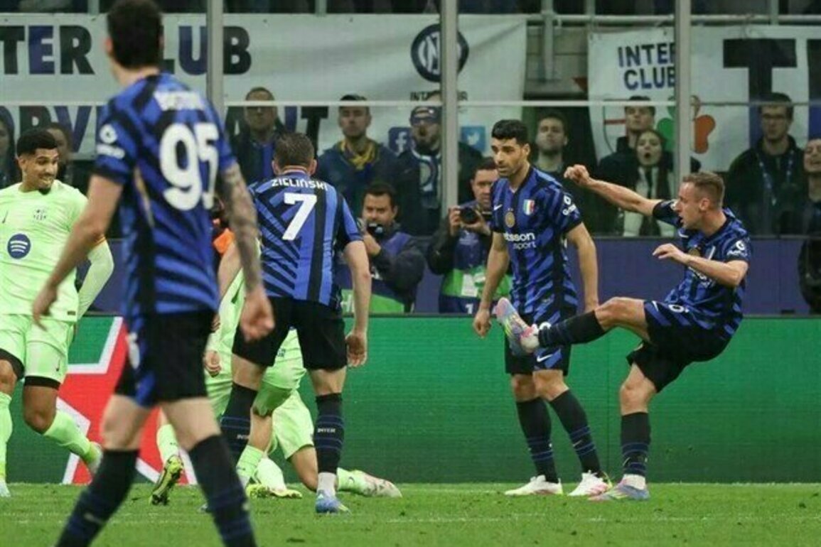 Taremi Assists Winner against Barcelona in 2024-25 UCL