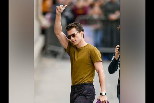 Tom Holland's 'fiery' photo shoot