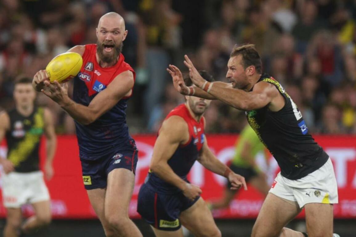Gawn stands tall in Demons' important win over Tigers