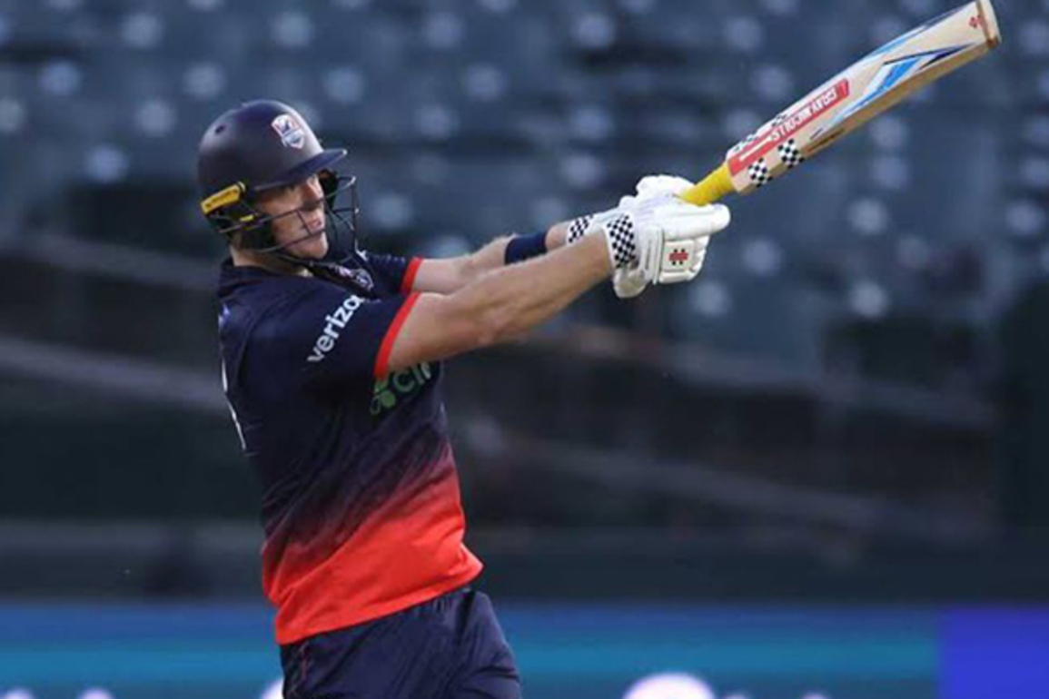 Young Aussie all-rounder on verge of T20 world record during MLC 2025