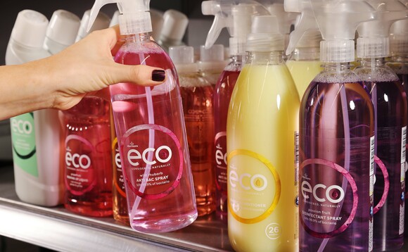 Morrisons new range of eco cleaning products includes laundry detergent, anti-bacterial spray, sponges and washing up liquid, among other items | Credits: Morrisons