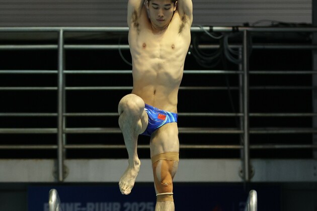 (SP)GERMANY-BERLIN-RHINE-RUHR 2025-FISU WORLD UNIVERSITY GAMES-MEN'S 3M SPRINGBOARD