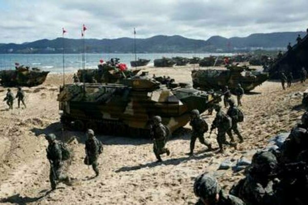 US, South Korean forces rehearse amphibious landings