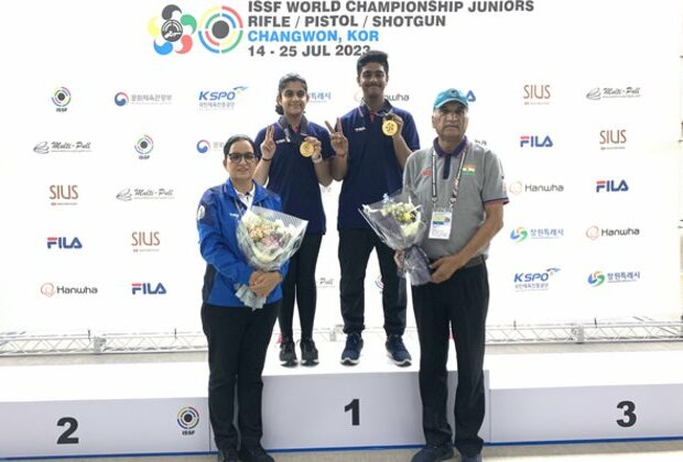 Abhinav, Gautami win Air Rifle Mixed Team gold at ISSF Junior World Championship