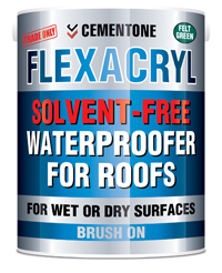 Cementone Launches Solvent- Free Waterproofer for Traditional Felt Roofs