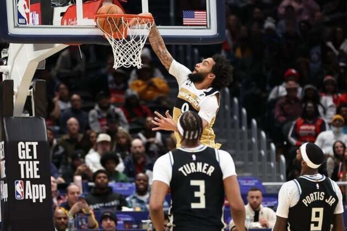 Wizards pull away from Bucks to earn rare back-to-back wins