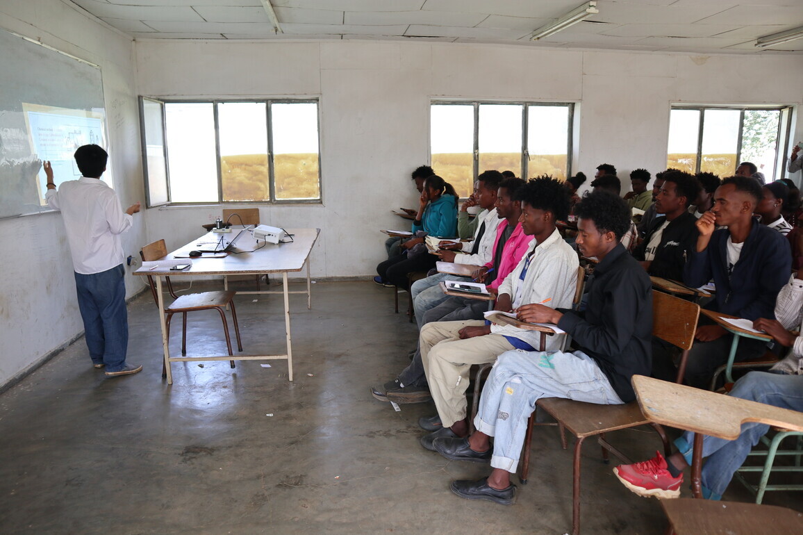 ETHIOPIA-AGRICULTURE-CHINESE TEACHERS-PRACTICAL SKILLS