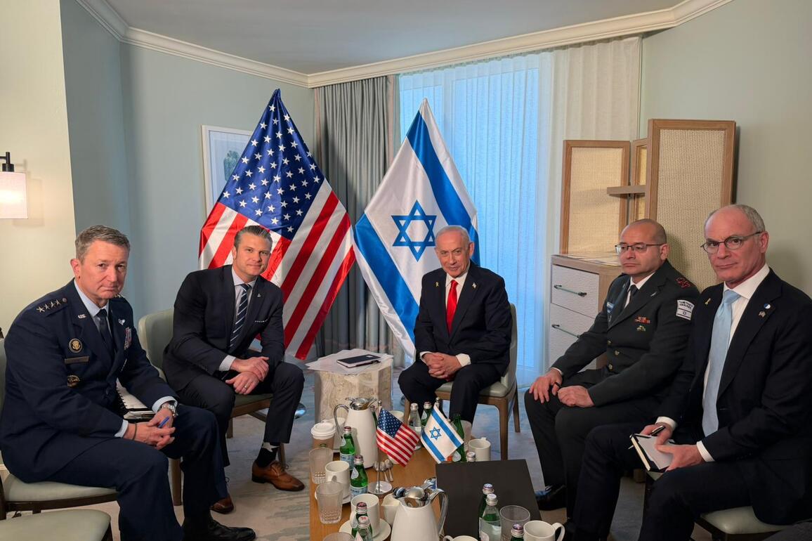 Netanyahu holds talks with US Secy of War ahead of Trump meet