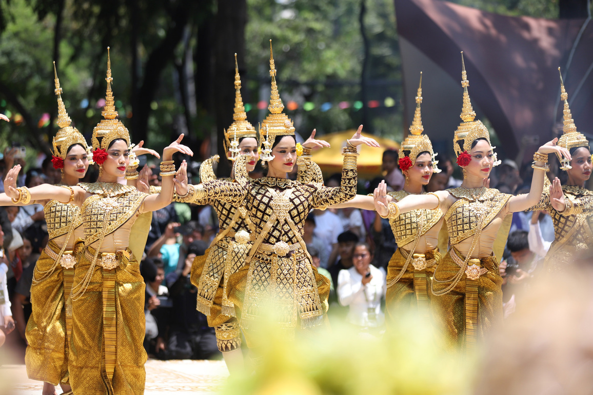 CAMBODIA-PHNOM PENH-TRADITIONAL NEW YEAR-CELEBRATION