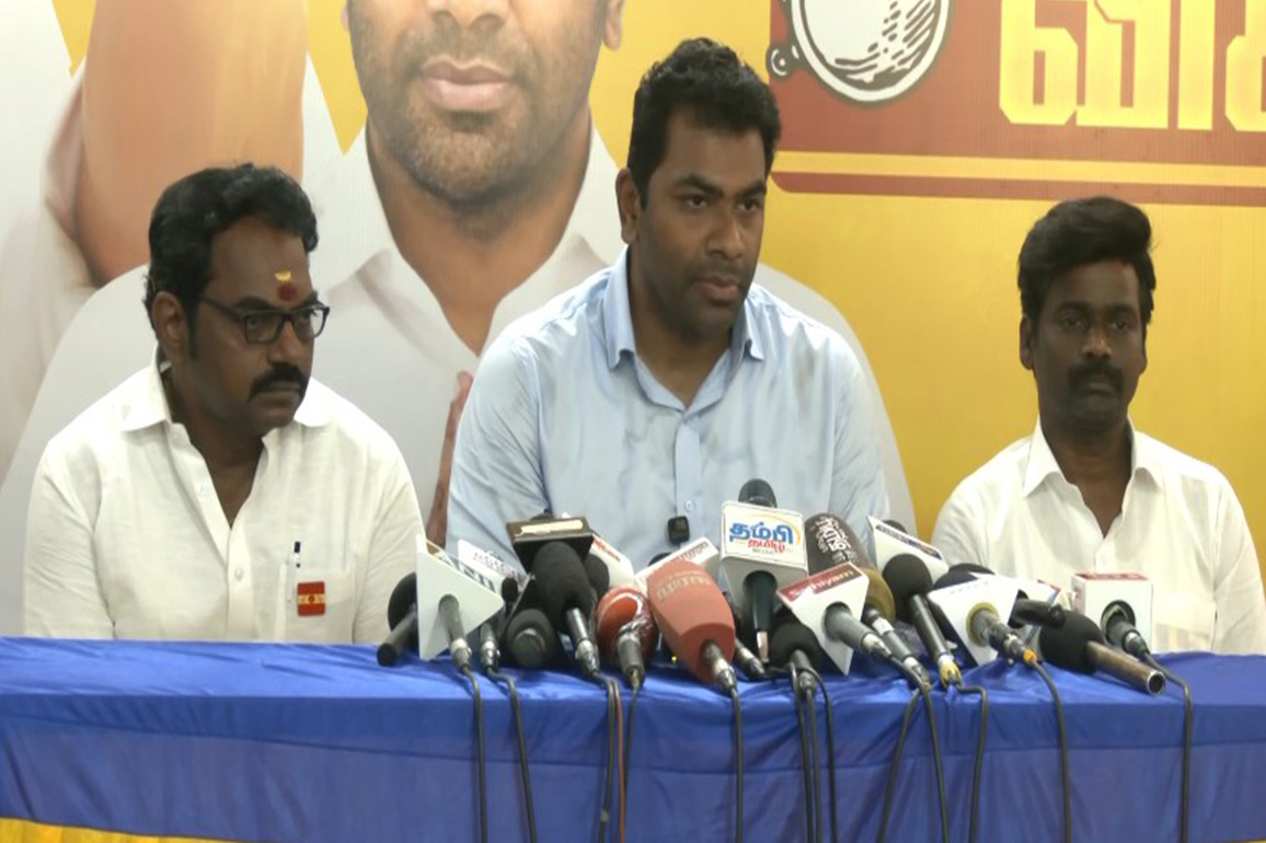 TVK's Arjuna alleges DMK sidelining, claims strong public reception for party