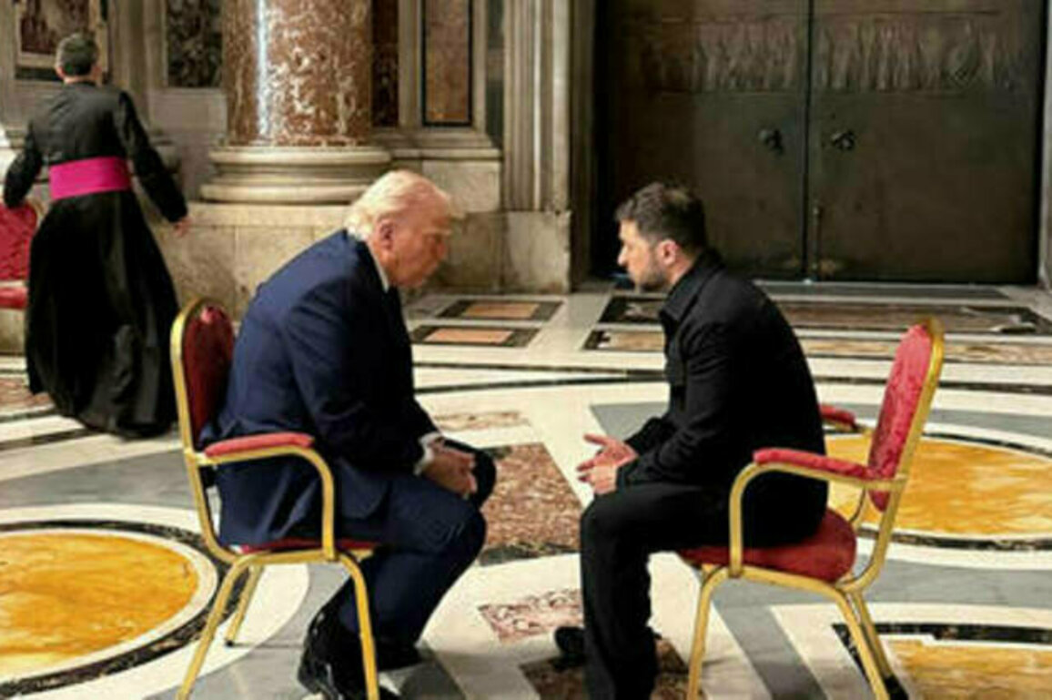 'Calmer' Zelensky requested 'more weapons' in Vatican - Trump