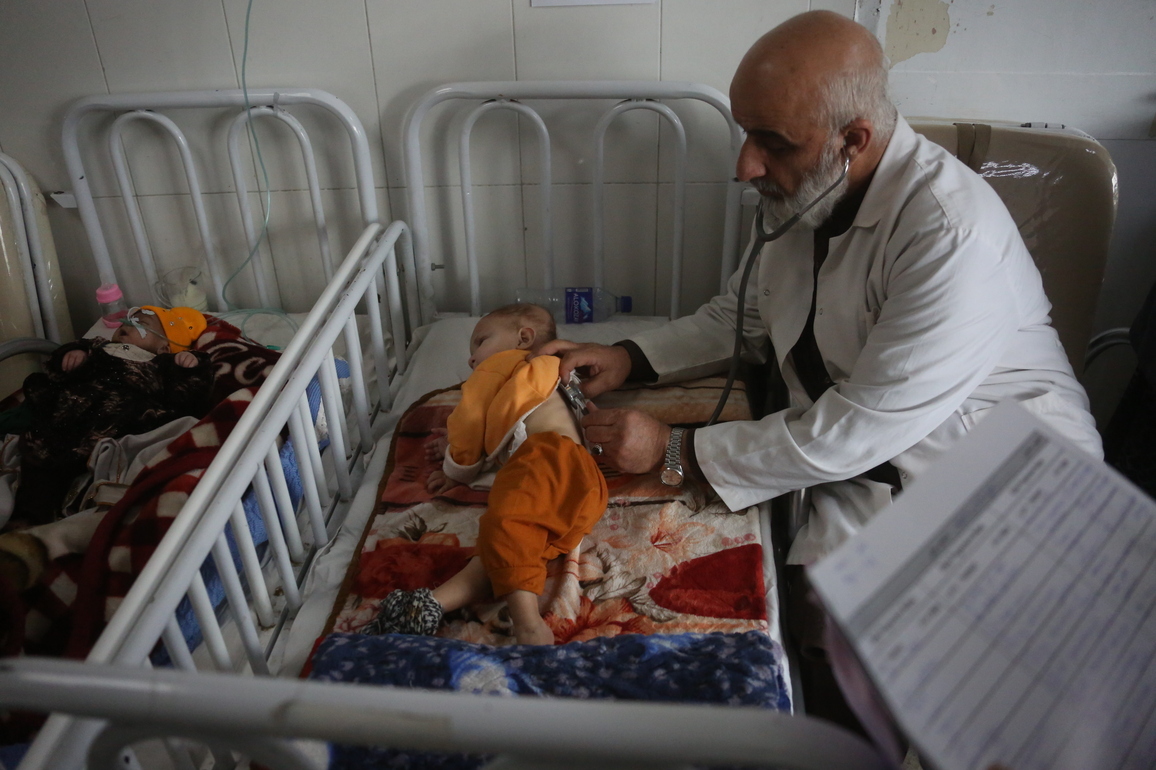 Hunger behind hospital walls -- silent struggle of malnourished children in Kabul