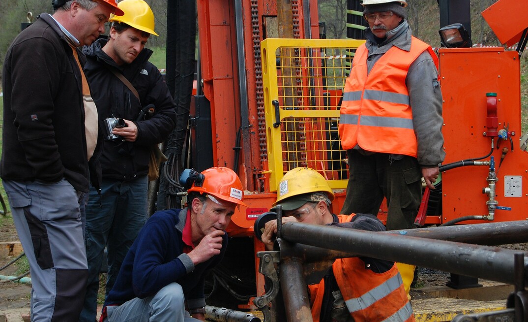 Drilling at Euro Sun Mining's Rovina Valley
