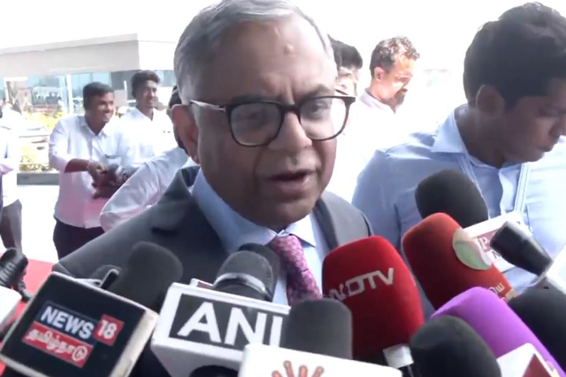 "Trade deals open up both India and world market": Tata Sons Chairman N Chandrasekaran; "extremely positive" about opportunities