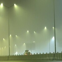 Fog engulfs northern India as people wake upto a chilly morning