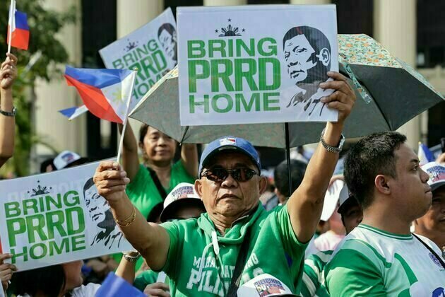 As Filipinos prepare to vote, ex-strongman Rodrigo Duterte's arrest is dividing families - all the way to the president