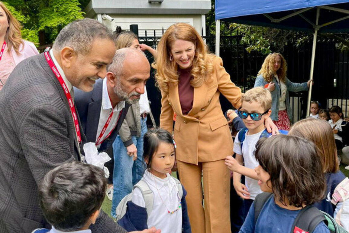 Higher Committee for Human Fraternity delegation visits Marymount School in Paris
