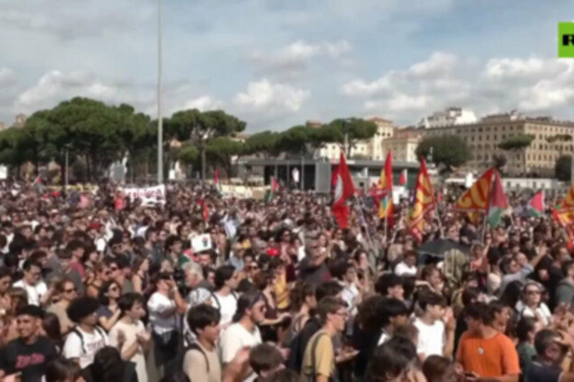 Pro-Palestine riots erupt across Italy (VIDEO)