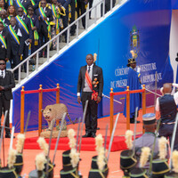 GABON-LIBREVILLE-PRESIDENT-SWEARING-IN