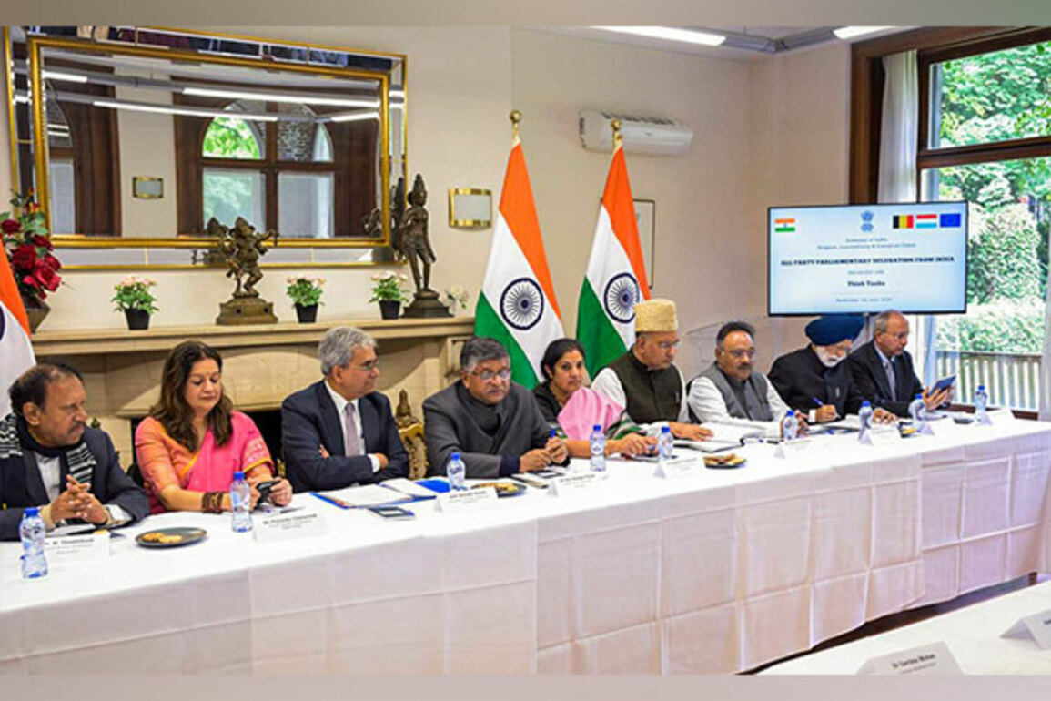 Belgium: All-party delegation engages with various segments of society to convey India's stance against terrorism