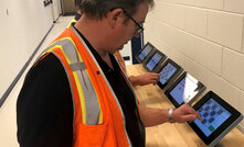  As part of the predictive safety pilot, open-pit haul truck operators took a test before and after their shift to determine their level of fatigue