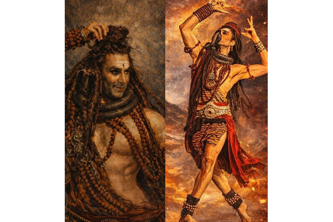 Sandip Soparrkar's Portrayal of Shiva immortalised through paintings in America