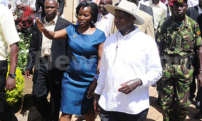 Museveni tours KCCA projects Museveni tours KCCA projects
