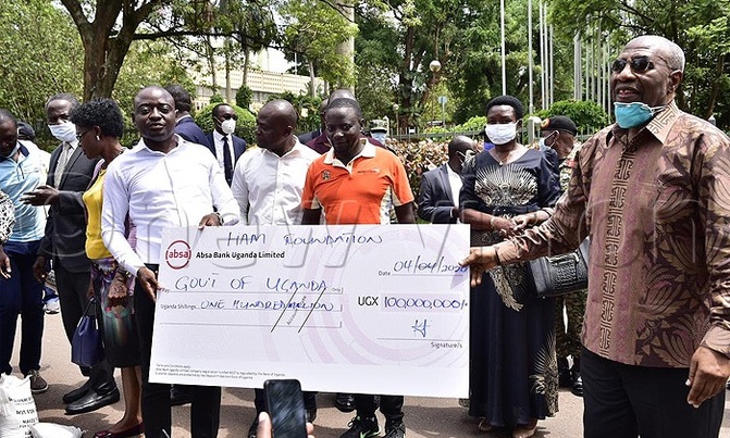 Tycoon Ham donates sh100m to coronavirus relief Tycoon Ham donates sh100m to coronavirus relief