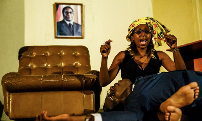 Zimbabwe play smashes taboo, mocking ousted Mugabes Zimbabwe play smashes taboo, mocking ousted Mugabes