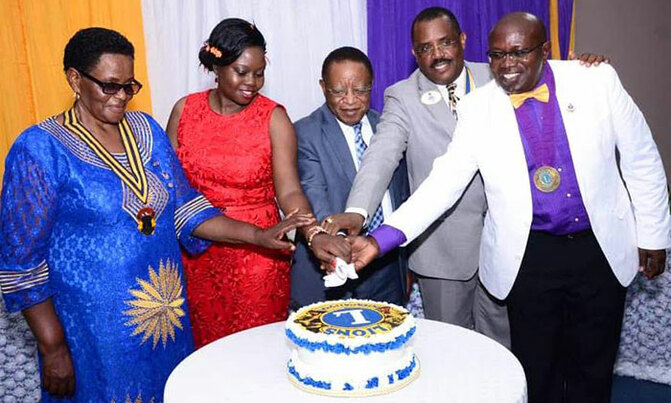 Kampala central Lions club gets new President Kampala central Lions club gets new President