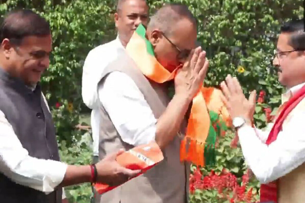 Pradyut Bordoloi joins BJP after resigning from Congress